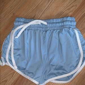 Soft sky blue shorts